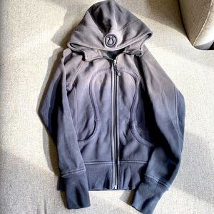 Lululemon Scuba Hoodie Olive Ombré Size 2